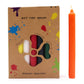 Solid Colour Dinner Candle Set - Pack of 21 - Mix of 7 Colours - Luna Panther