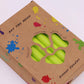 Solid Colour Dinner Candle Set - Pack of 21 - Rustic Lime Green - Luna Panther
