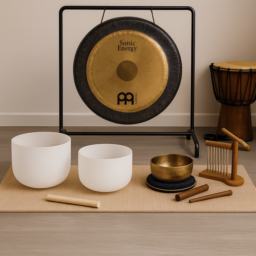 Polished Soundbath with Sasha – Small Group featuring natural patterning and unique variations - Luna Panther