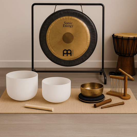 Polished Soundbath with Sasha – Small Group featuring natural patterning and unique variations - Luna Panther
