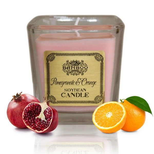 Soybean Candles - Pomegranate & Orange - Luna Panther