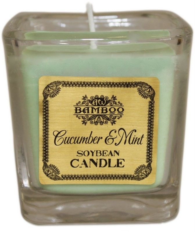 Soybean Jar Candles - Cucumber & Mint - Luna Panther