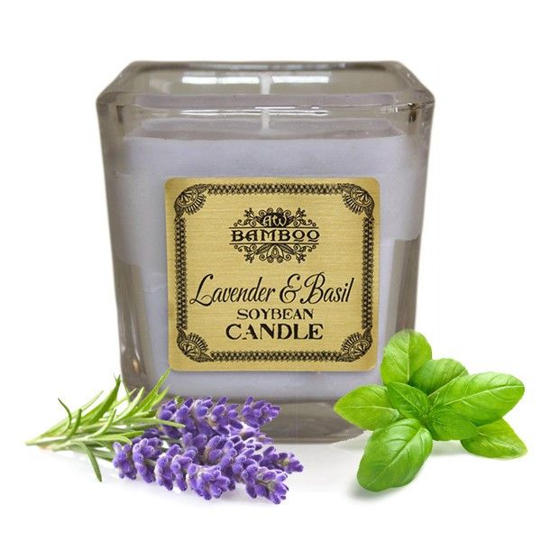 Soybean Jar Candles - Lavender & Basil - Luna Panther