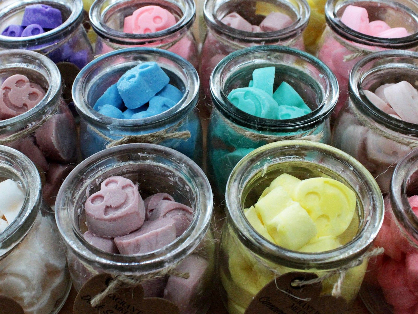 Soywax Melts Jar - Peachy Cool - Luna Panther