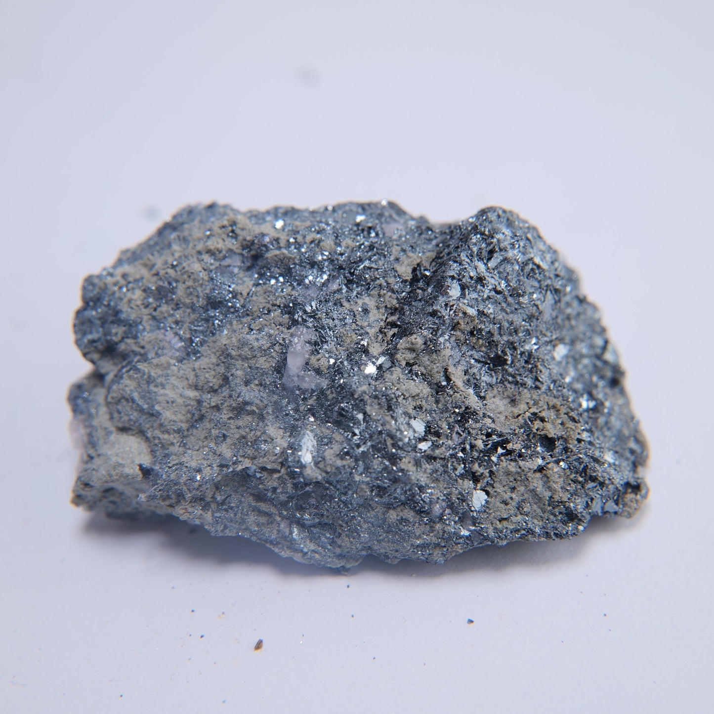 Specular Hematite & Quartz from Birch Tor & Vitifer Mine, Devon - 86.94g - Luna Panther