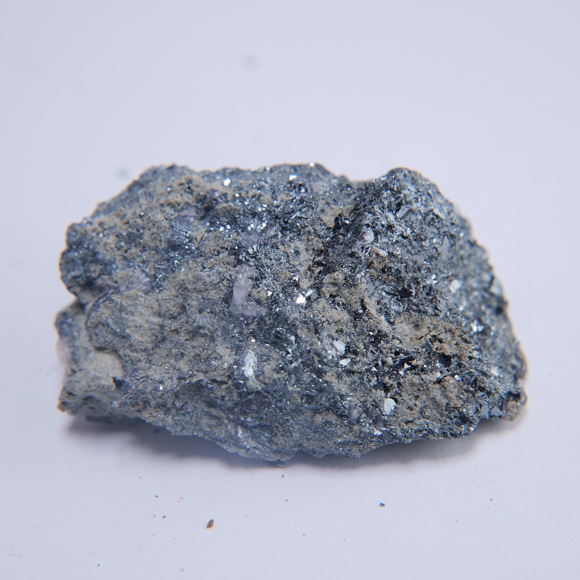 Specular Hematite & Quartz from Birch Tor & Vitifer Mine, Devon - 86.94g - Luna Panther