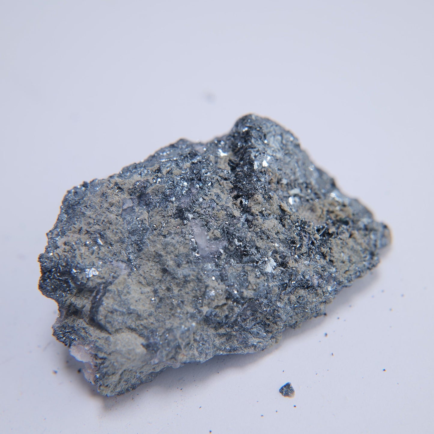 Specular Hematite & Quartz from Birch Tor & Vitifer Mine, Devon - 86.94g - Luna Panther