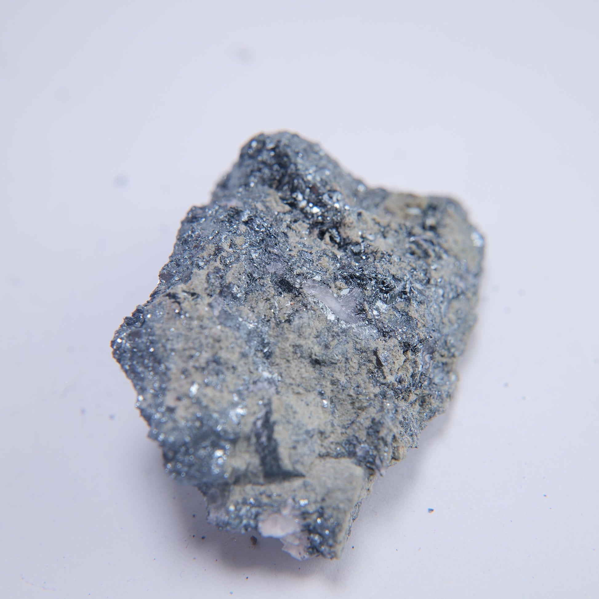 Specular Hematite & Quartz from Birch Tor & Vitifer Mine, Devon - 86.94g - Luna Panther