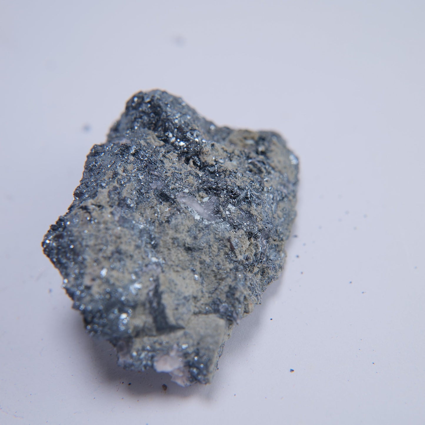 Specular Hematite & Quartz from Birch Tor & Vitifer Mine, Devon - 86.94g - Luna Panther
