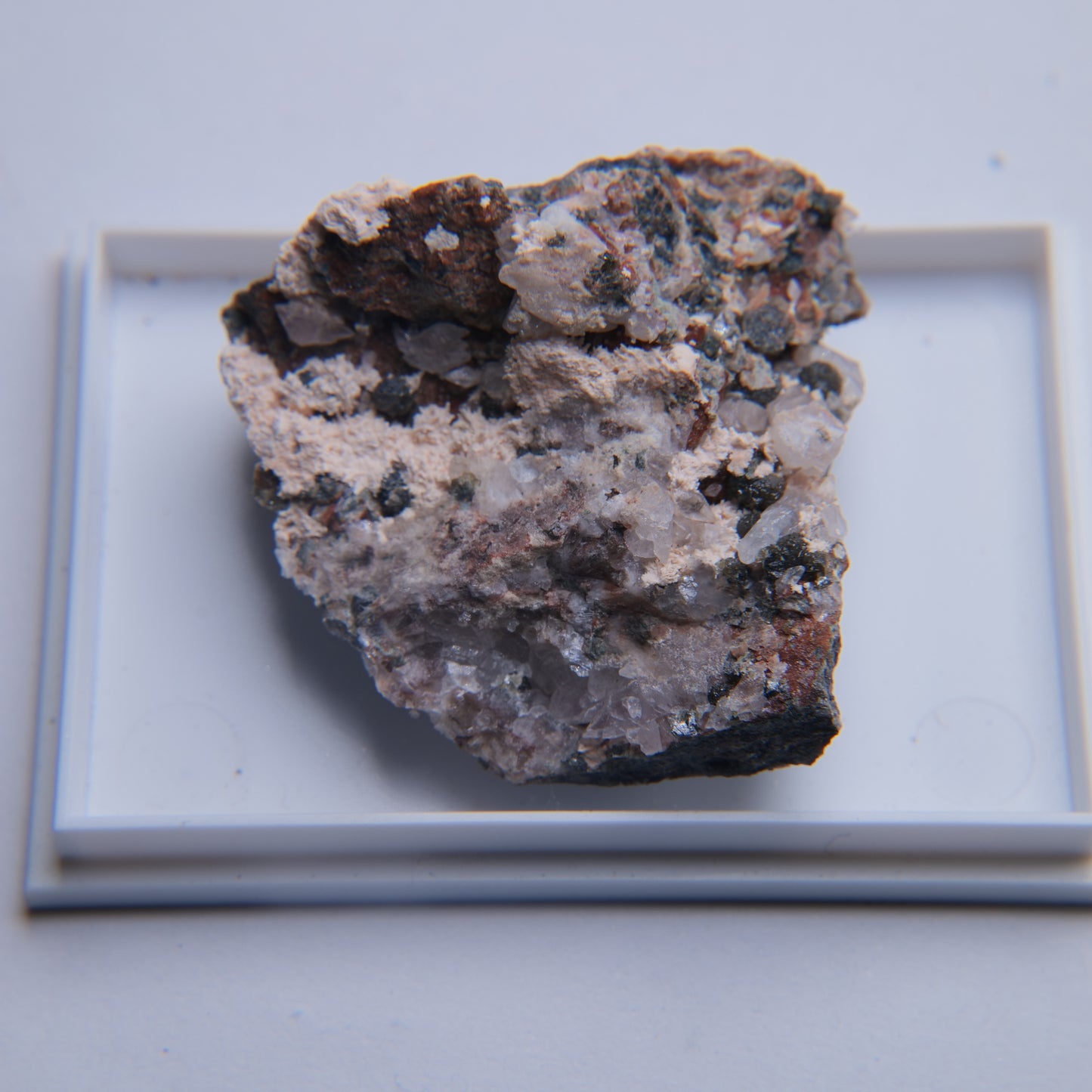 Sphalerite, Baryte & Calcite from Judkins Quarry, Nuneaton, Warwickshire - 20.68g