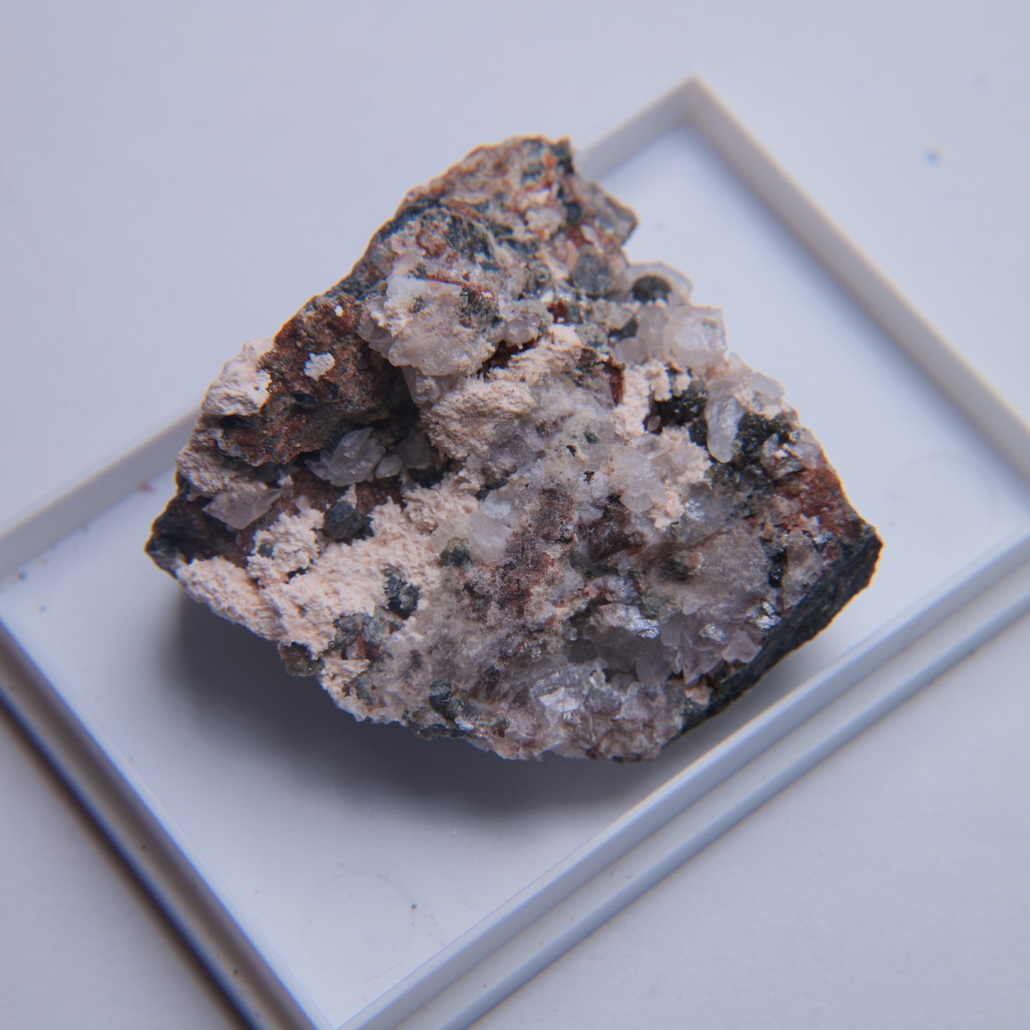 Sphalerite, Baryte & Calcite from Judkins Quarry, Nuneaton, Warwickshire - 20.68g