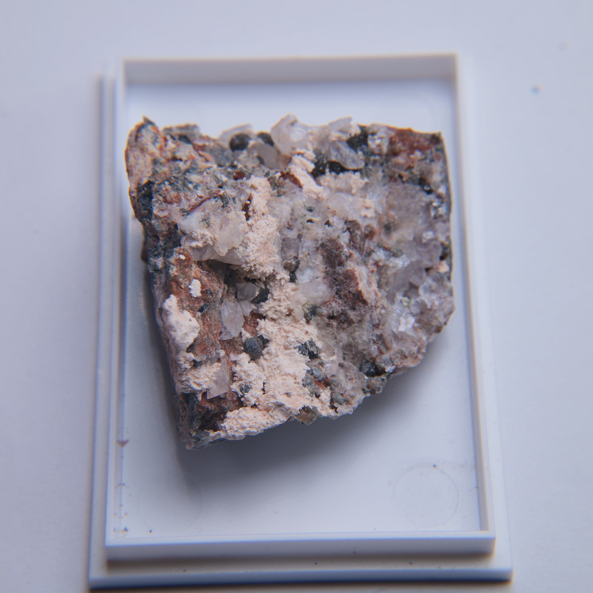 Sphalerite, Baryte & Calcite from Judkins Quarry, Nuneaton, Warwickshire - 20.68g