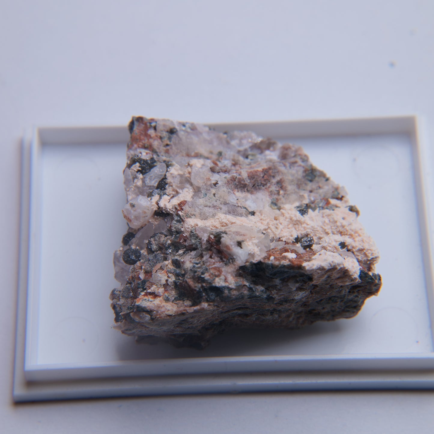 Sphalerite, Baryte & Calcite from Judkins Quarry, Nuneaton, Warwickshire - 20.68g