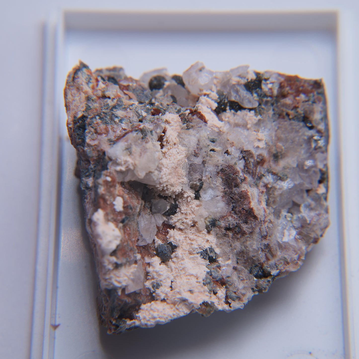 Sphalerite, Baryte & Calcite from Judkins Quarry, Nuneaton, Warwickshire - 20.68g