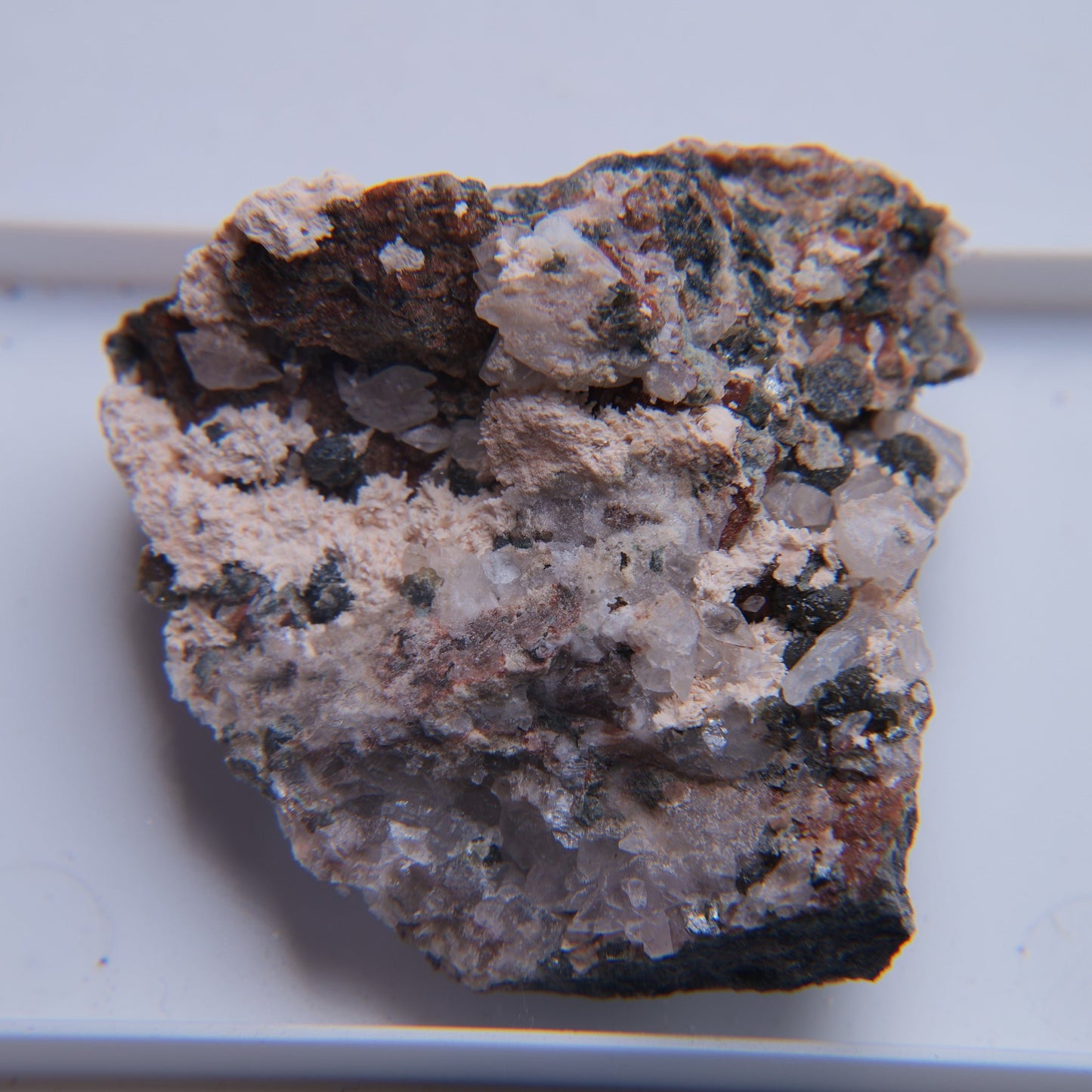 Sphalerite, Baryte & Calcite from Judkins Quarry, Nuneaton, Warwickshire - 20.68g — minerals, image 10 of 10.