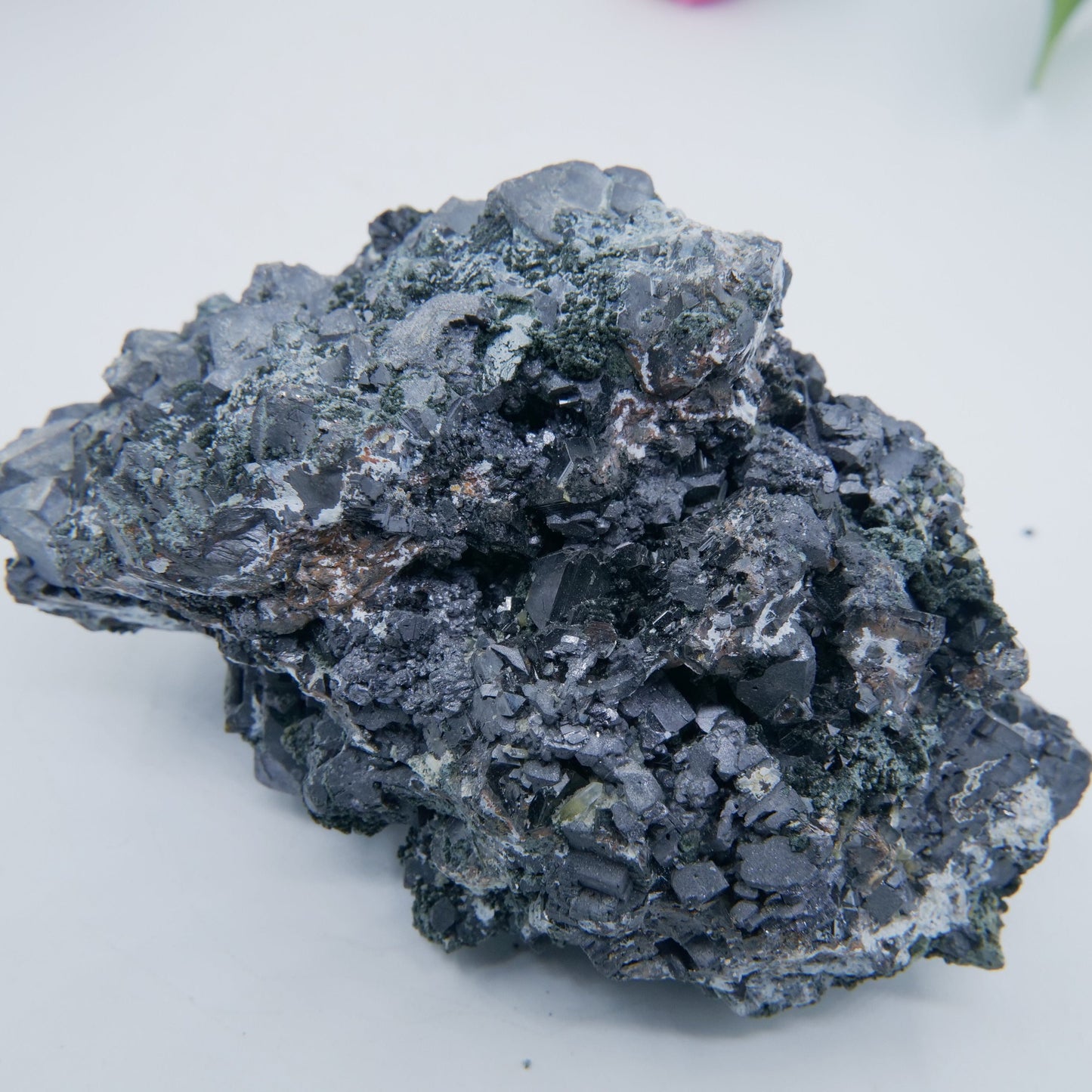 Sphalerite, Galena & Epidote Specimen — 559g - Luna Panther