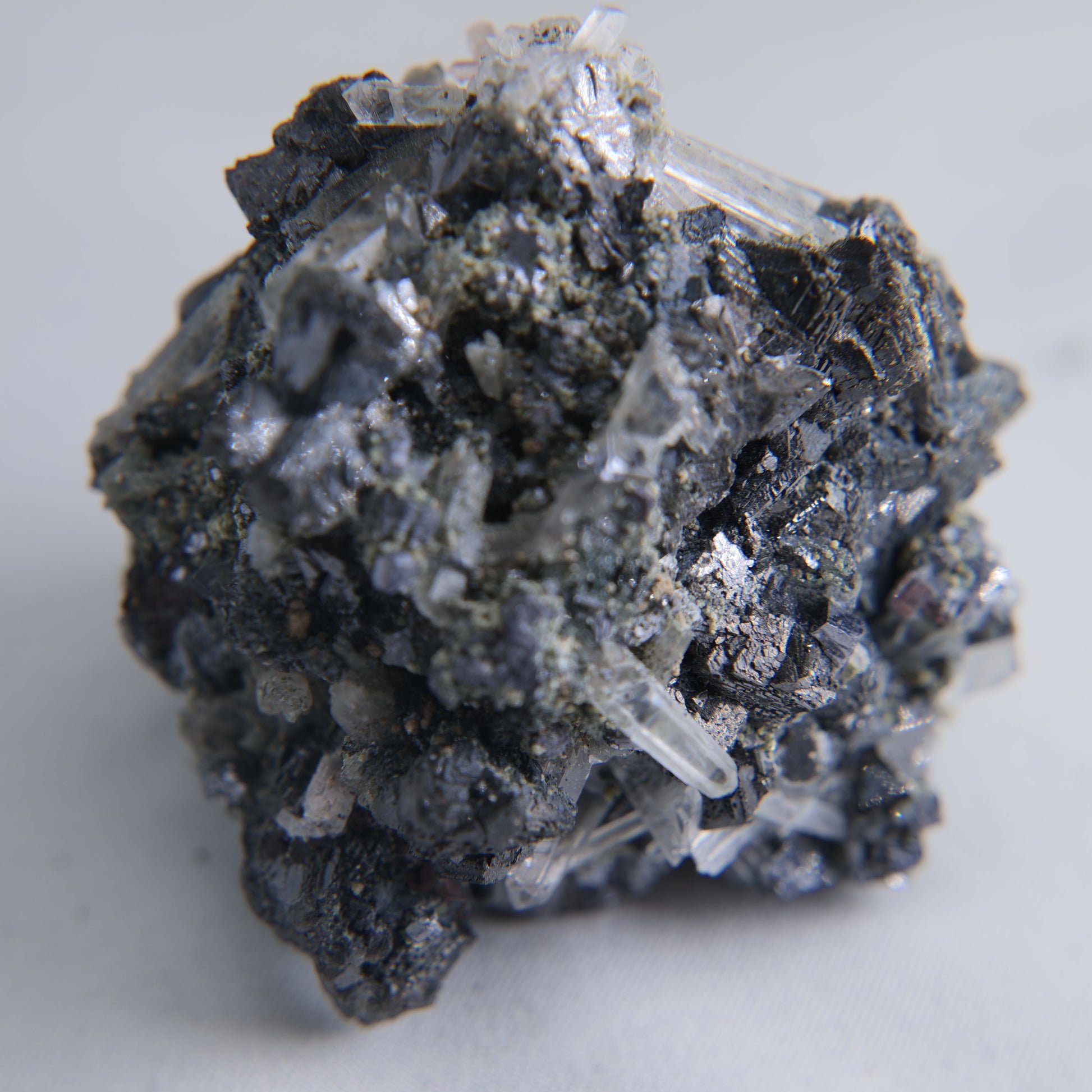 Sphalerite Galena Quartz Pyrite Specimen 130g - Luna Panther