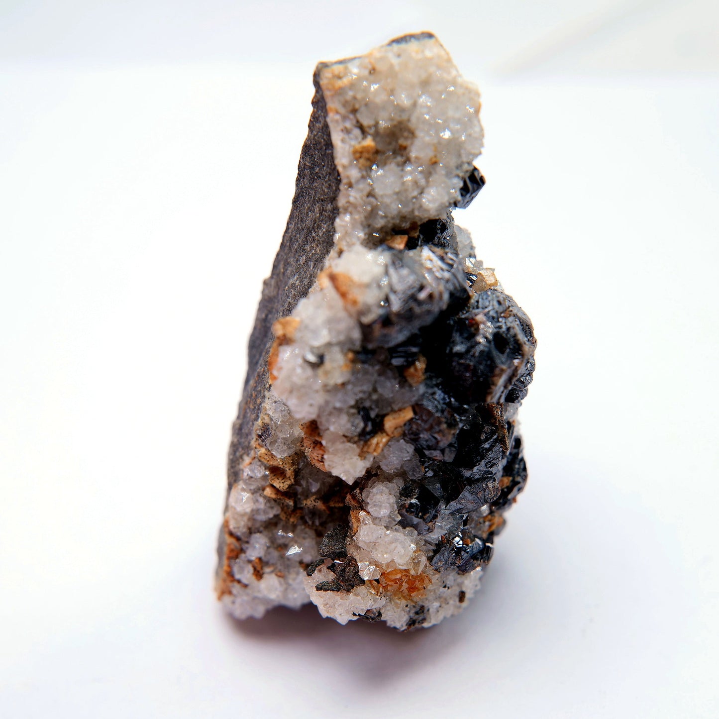 Sphalerite with Quartz on Matrix - 69g - Luna Panther