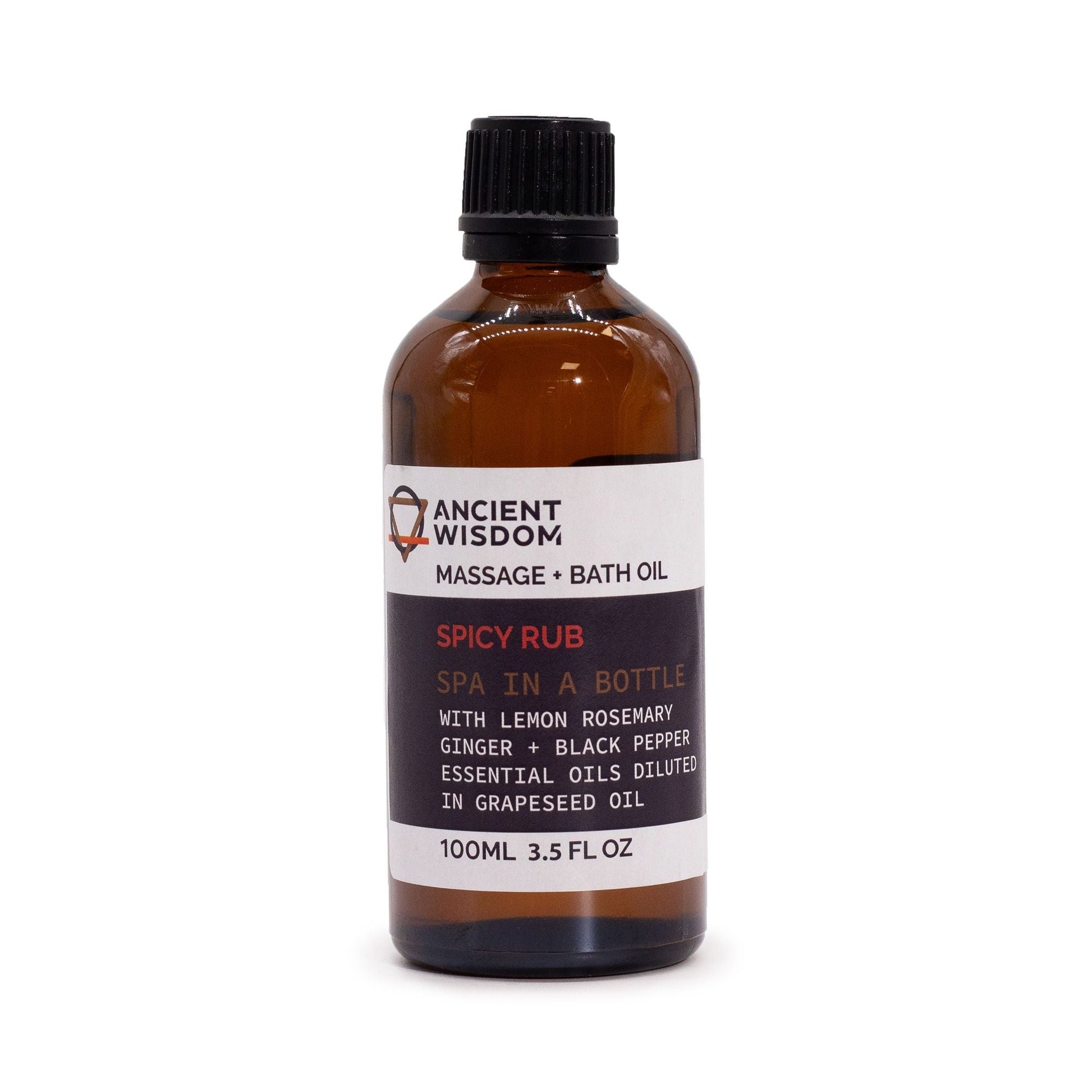 Spicy Rub Massage Oil - 100ml - Luna Panther