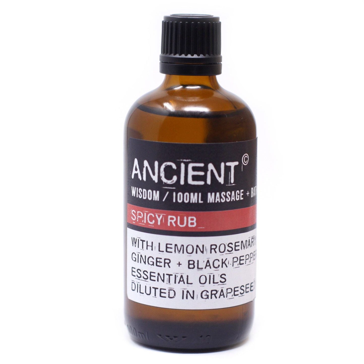 Spicy Rub Massage Oil - 100ml - Luna Panther