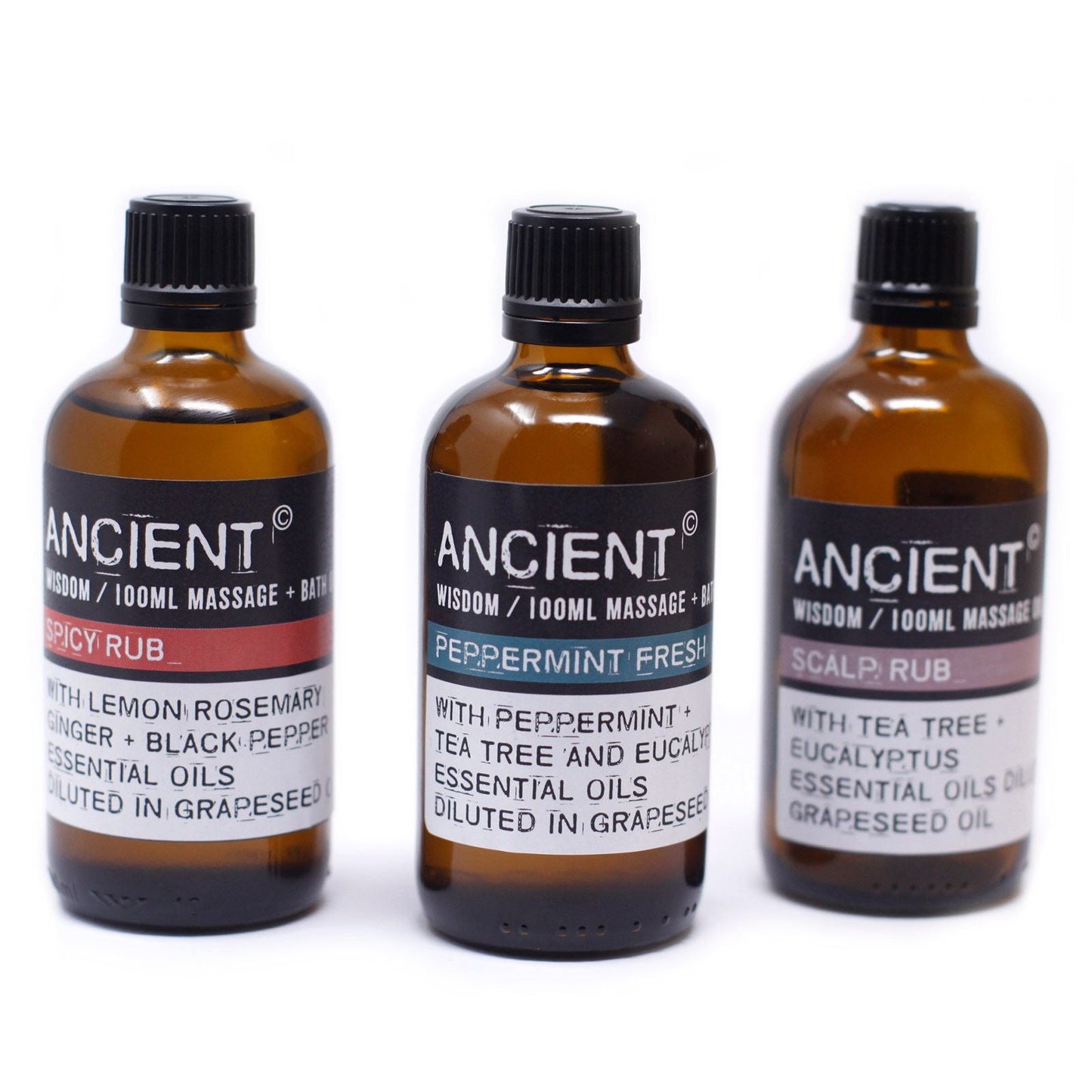 Spicy Rub Massage Oil - 100ml - Luna Panther