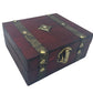 Square Tea Chest - Tan - Luna Panther