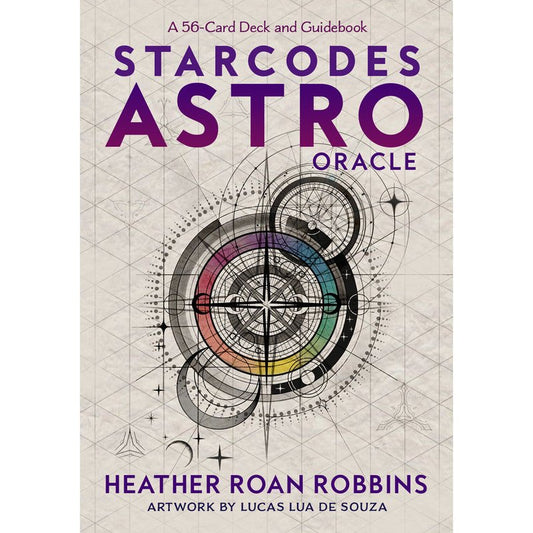 Polished Starcodes Astro Oracle Tarot featuring natural patterning and unique variations - Luna Panther