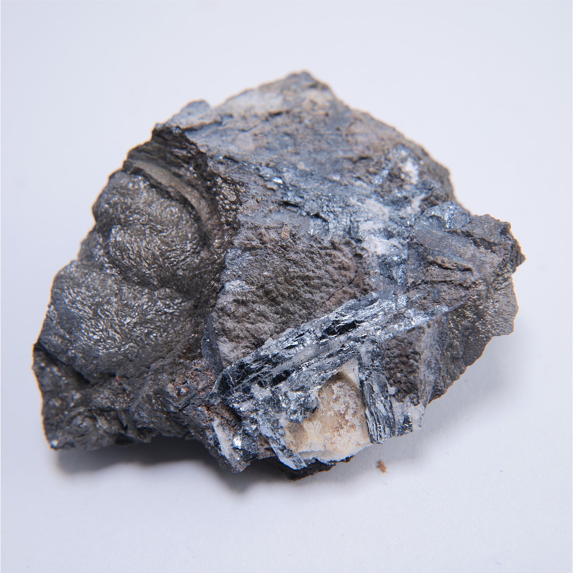 Stibnite, Realgar & Native Arsenic from Kuse Mine, Bau Sarawak, Borneo - 107.32g