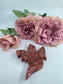 Natural Strawberry Calcite Ghost featuring soft translucent tone and gentle sheen - Luna Panther