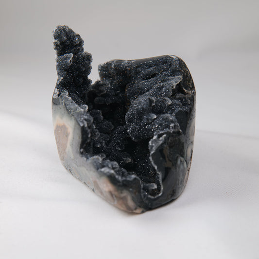 Sugar Amethyst Druzy Geode 235g — minerals, image 2 of 6. alternate view
