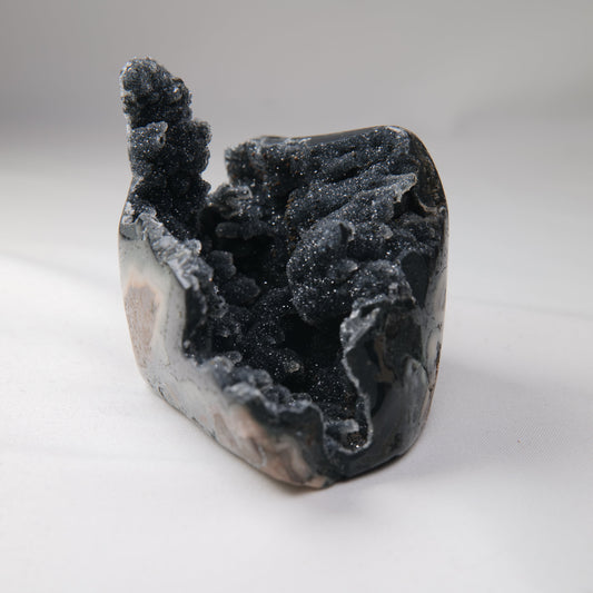 Sugar Amethyst Druzy Geode 235g — minerals, image 1 of 6.