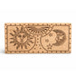 Sun – Moon Carved Crystal and Stone Box — product, image 2 of 4.