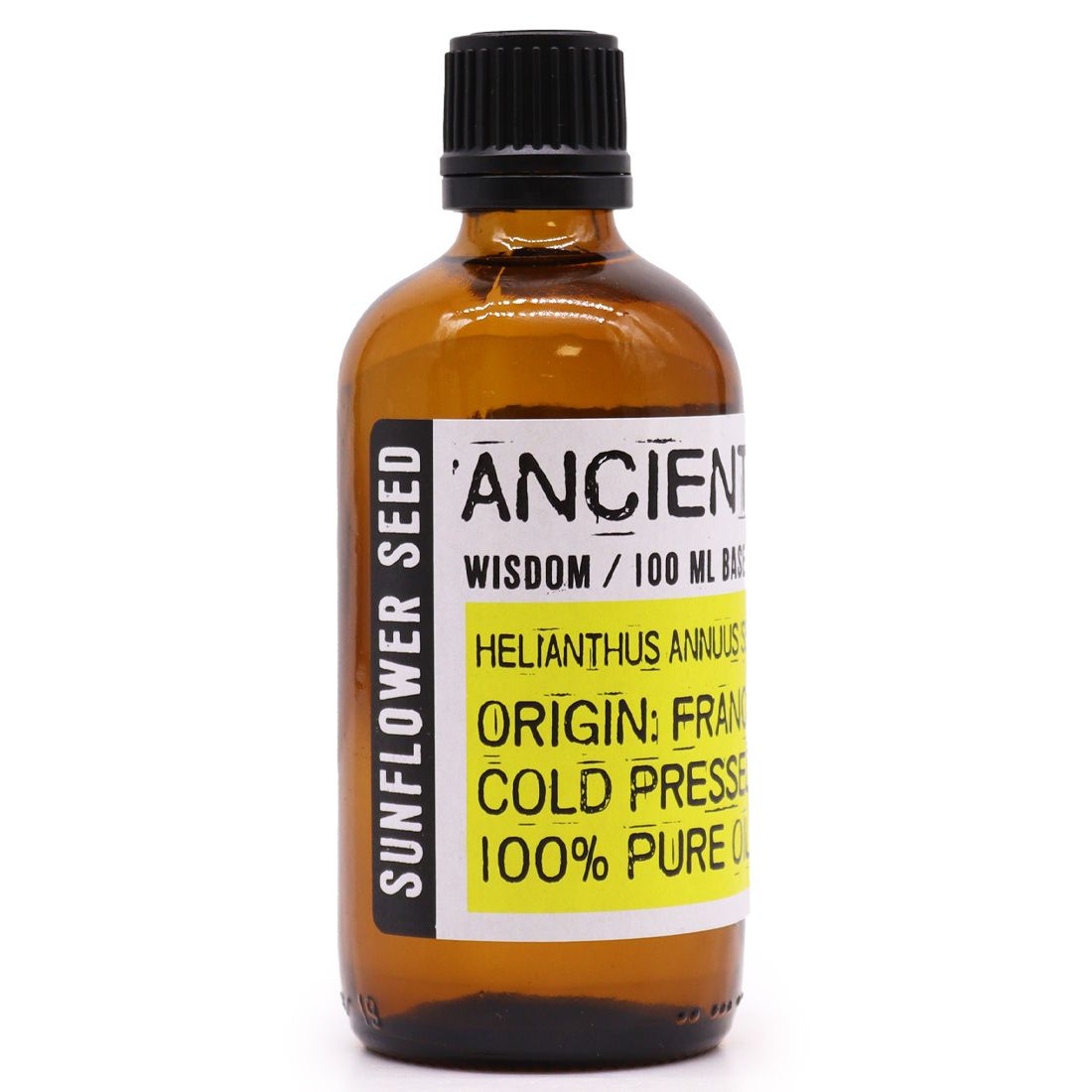 Polished Sunflower Oil - 100ml featuring natural patterning and unique variations - Luna Panther