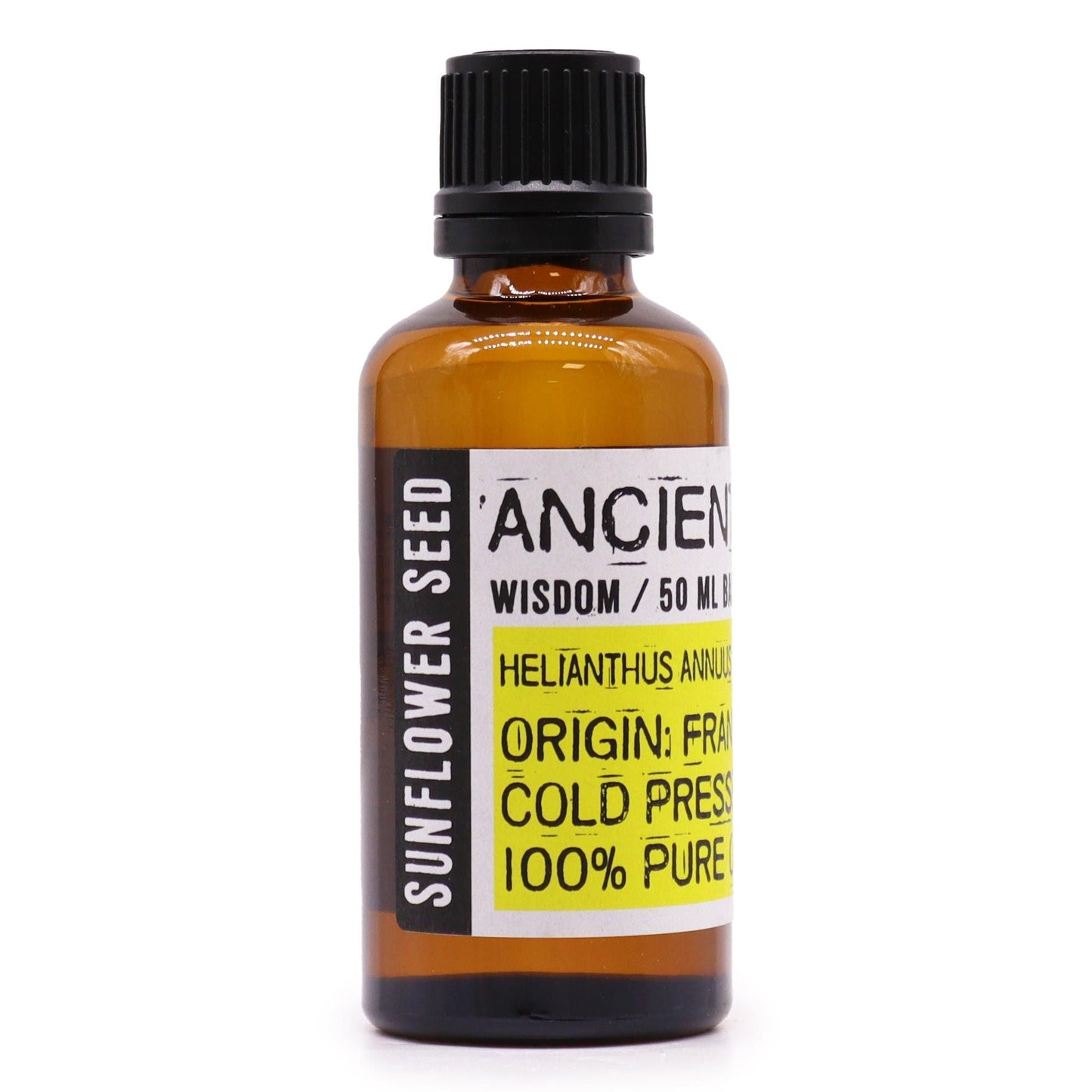 Polished Sunflower Oil - 50ml featuring natural patterning and unique variations - Luna Panther
