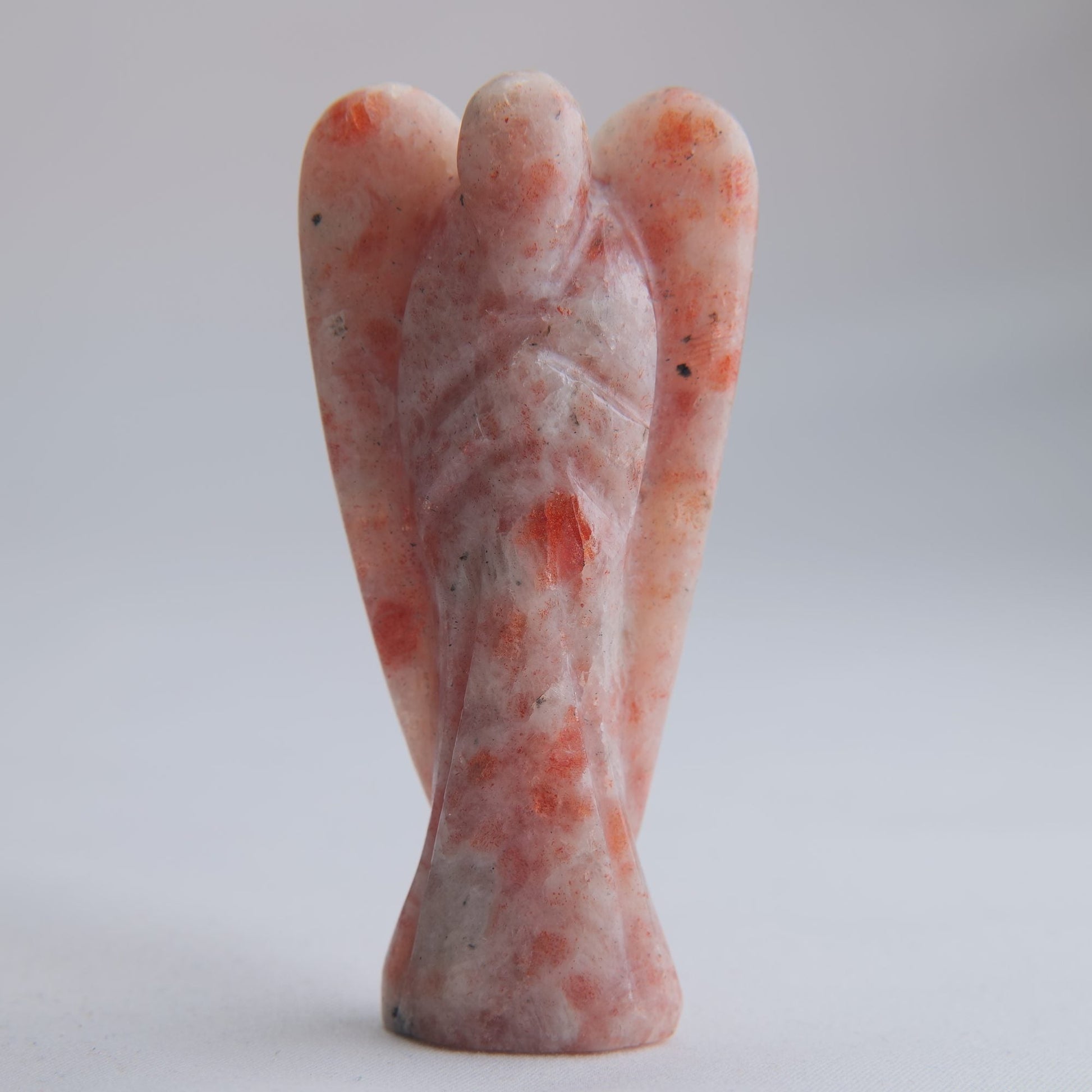 Sunstone Angel Carving 54g 80mm - Luna Panther