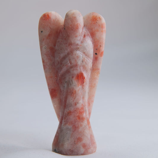 Sunstone Angel Carving 54g 80mm - Luna Panther alternate view