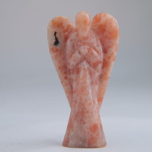 Sunstone Angel Carving 62g 80mm - Luna Panther