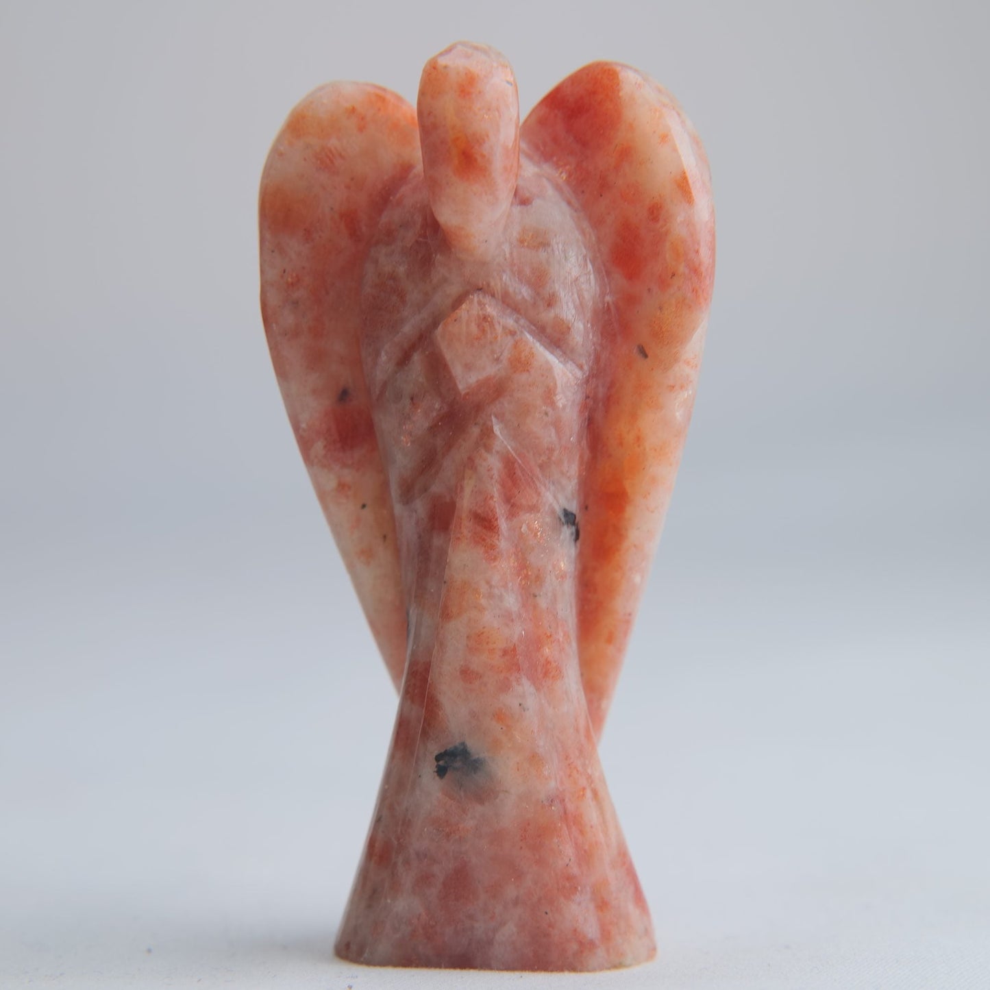 Sunstone Angel Carving 71g 80mm - Luna Panther