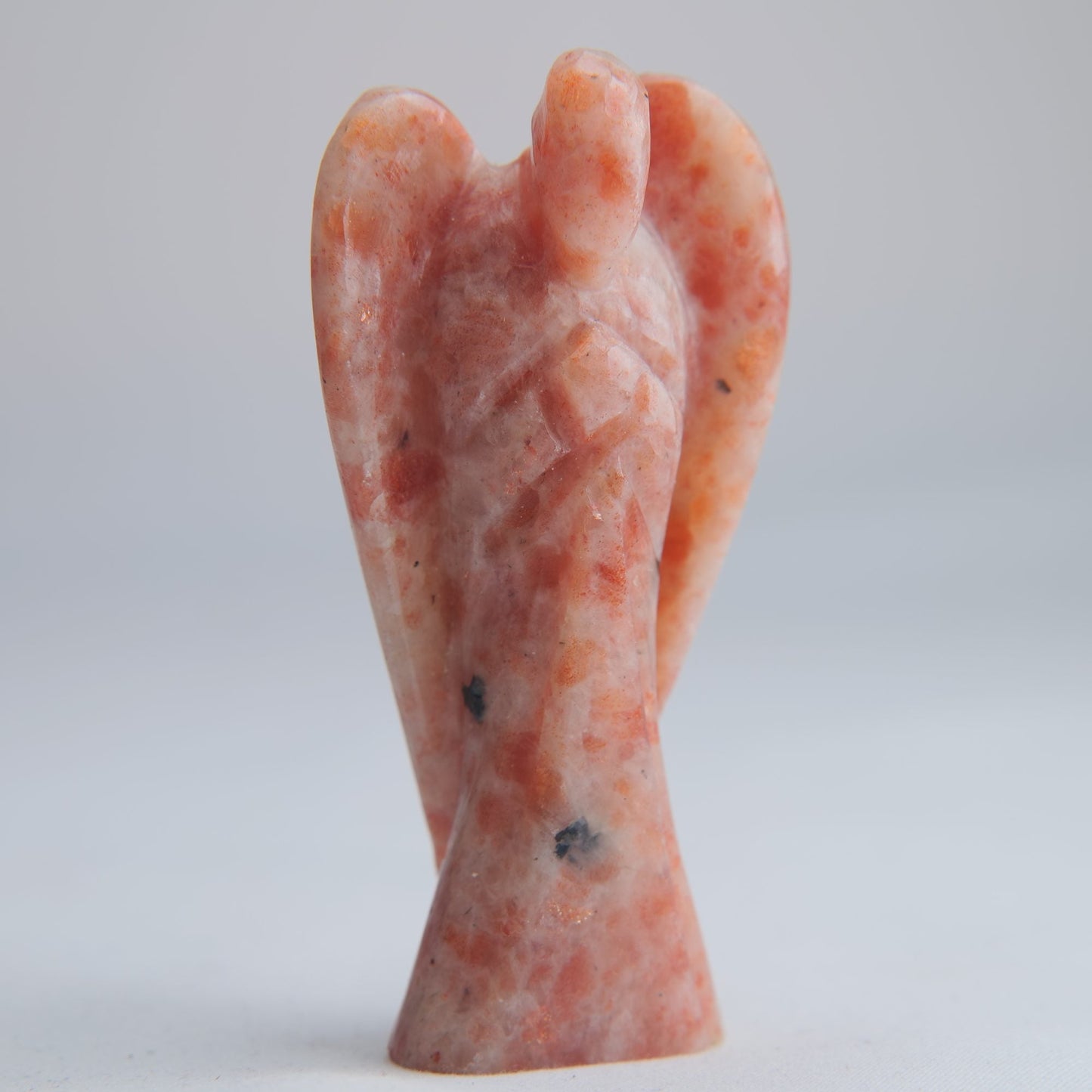 Sunstone Angel Carving 71g 80mm - Luna Panther