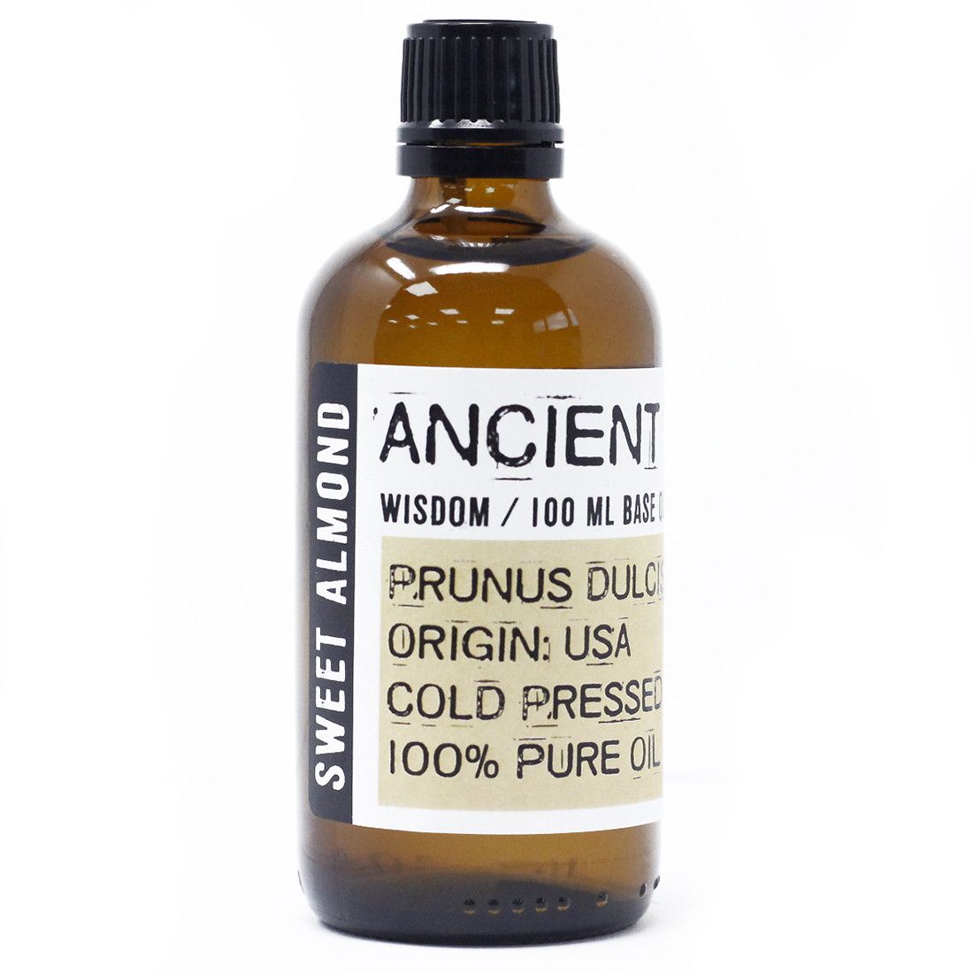 Polished Sweet Almond Oil - 100ml featuring natural patterning and unique variations - Luna Panther