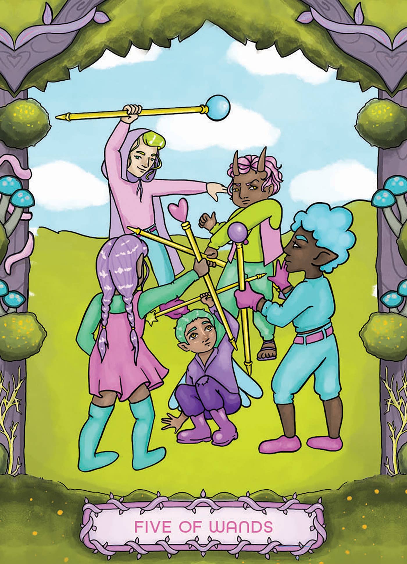 Sweet Forager's Tarot - Luna Panther