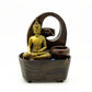Tabletop Water Feature 21. Golden Buddha & Pots - Luna Panther