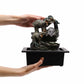Tabletop Water Feature Elephant Family - Luna Panther