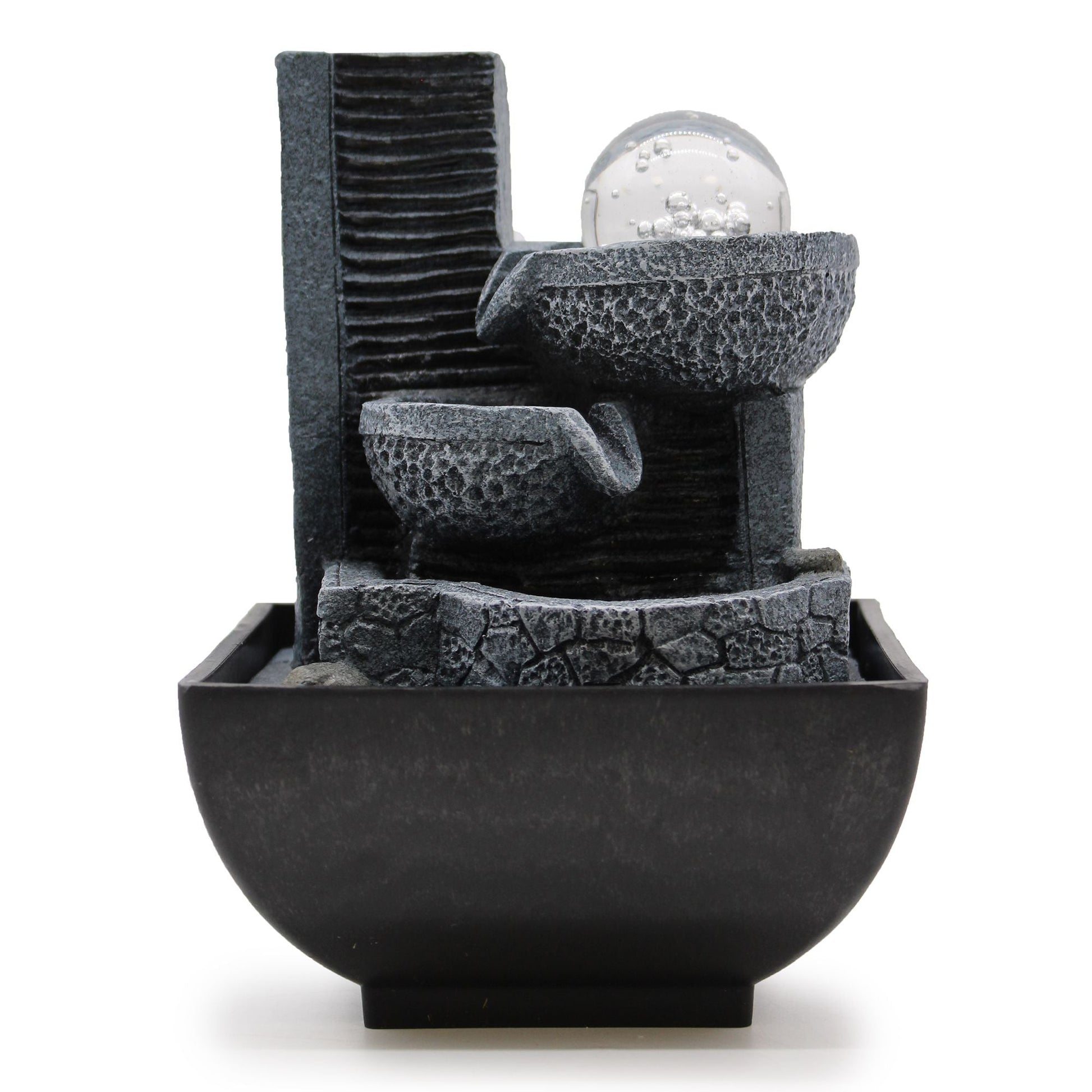 Tabletop Water Feature Relaxing Pouring Pots - Luna Panther