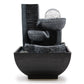 Tabletop Water Feature Relaxing Pouring Pots - Luna Panther