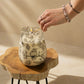 Tall Glass Jar Candles - Drawn by Flame - Luna Panther