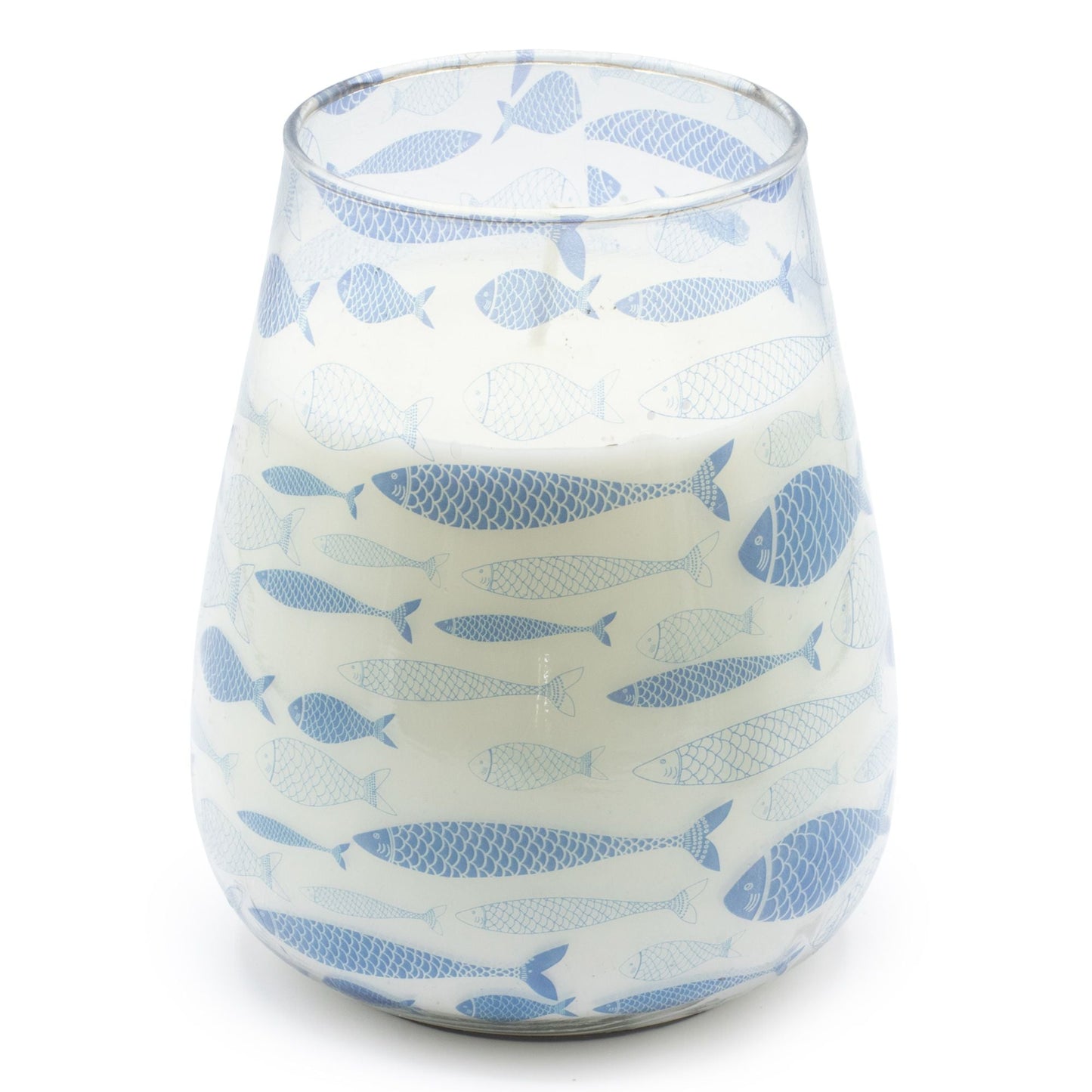 Tall Glass Jar Candles - Seabreeze - Luna Panther