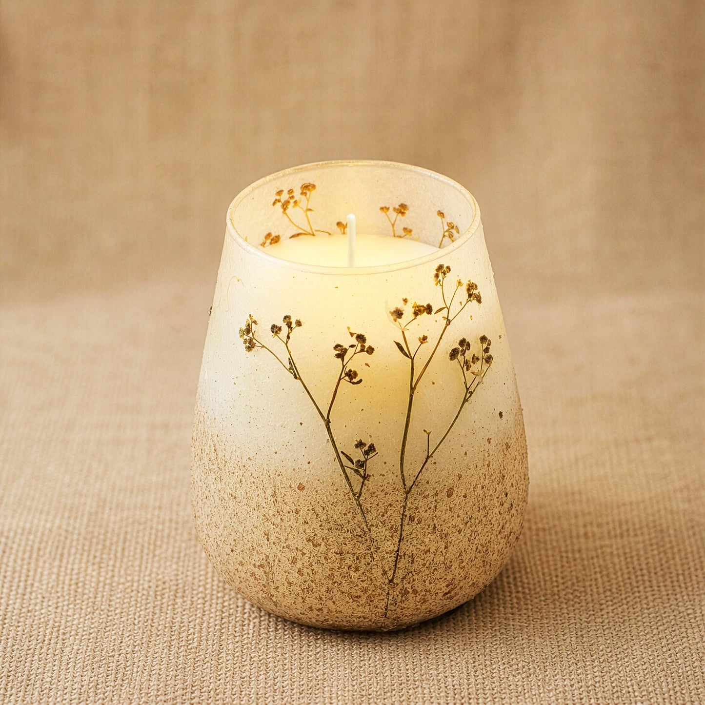 Tall Glass Jar Candles - Wildlight Woods - Luna Panther