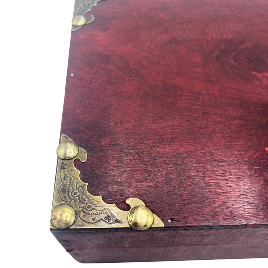 Tea / Gift / Hamper Box - Tan - Luna Panther alternate view