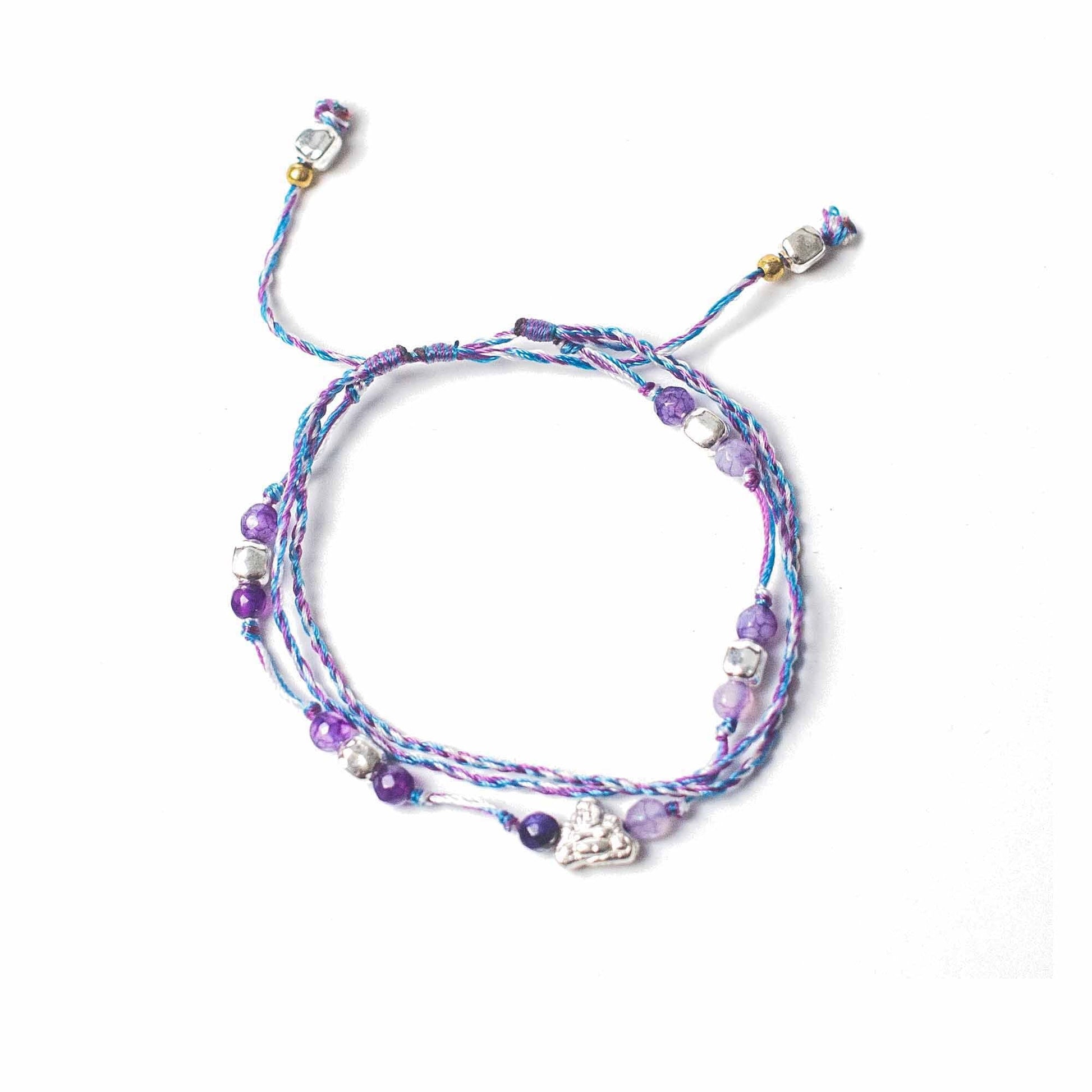 Temple String Bracelet - Protection & Fortune - Luna Panther